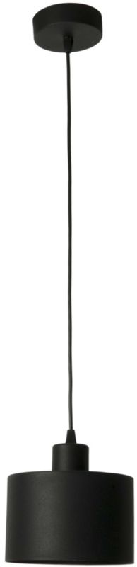 Lampa wisząca zwis EDYLIT 1xE27 czarna metalowa loft industrialna do salonu GOPL 0-645 1 szt.