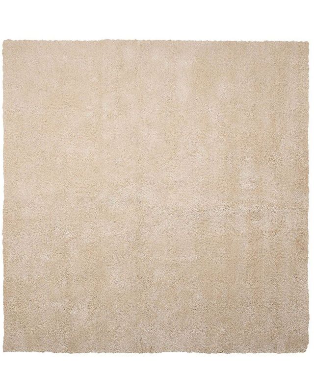 Dywan shaggy Demre Beżowy 200 x 200 cm 1 szt.