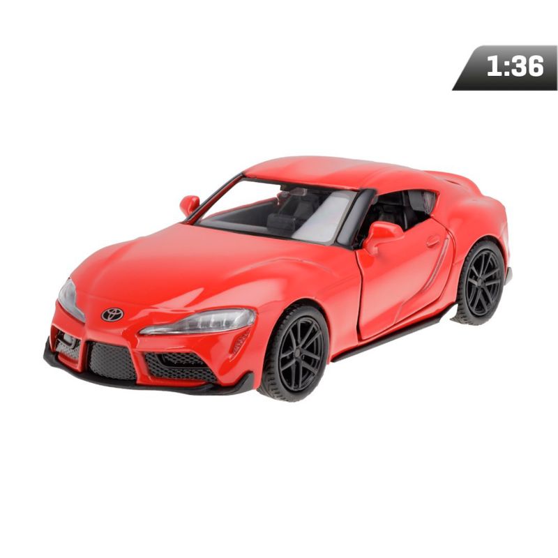 Model 1:36 RMZ Toyota Supra, czerwony, Carmotion, 1 szt.