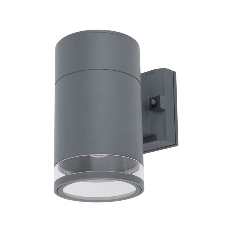 Kinkiet ścienny zewnętrzny Nowodvorski Lighting Rock Pro grafit 1 x E27 x 25W IP44 wym: 16,5 x 11 x 17 cm - 1 szt.