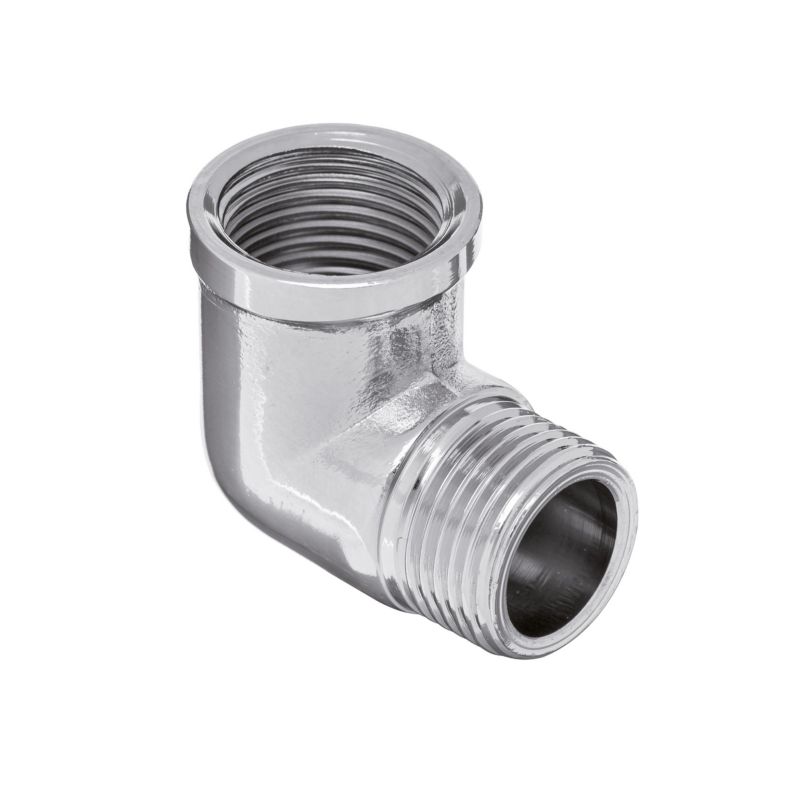 Kolanko Kolano Mosiężne Nyplowe do Wody GW/GZ 3/4" Nakrętno-Wkrętne INVENA 1 szt.
