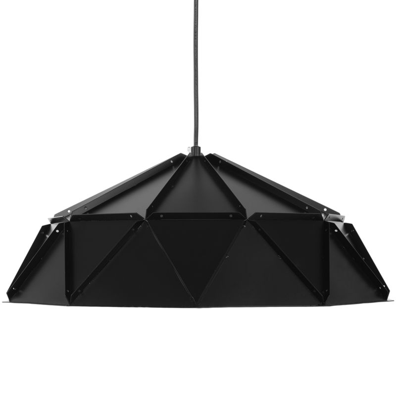 Lampa wisząca Senia Metal Czarny 1 szt.