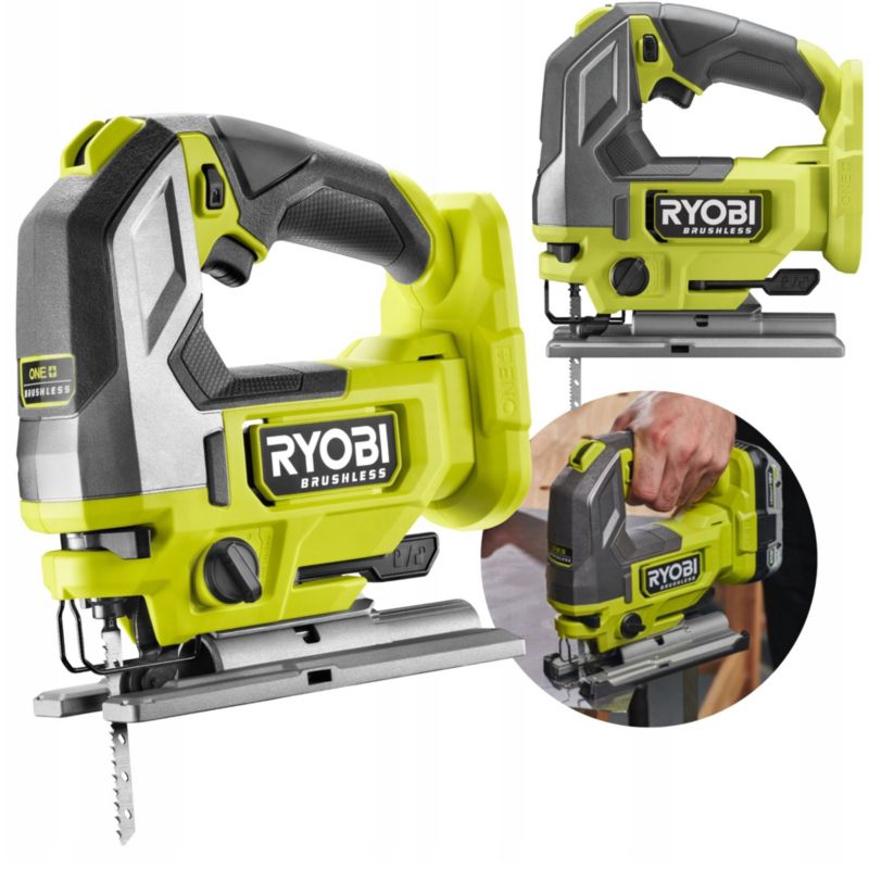 Wyrzynarka Bezszczotkowa Akumulatorowa RYOBI 18V ONE+