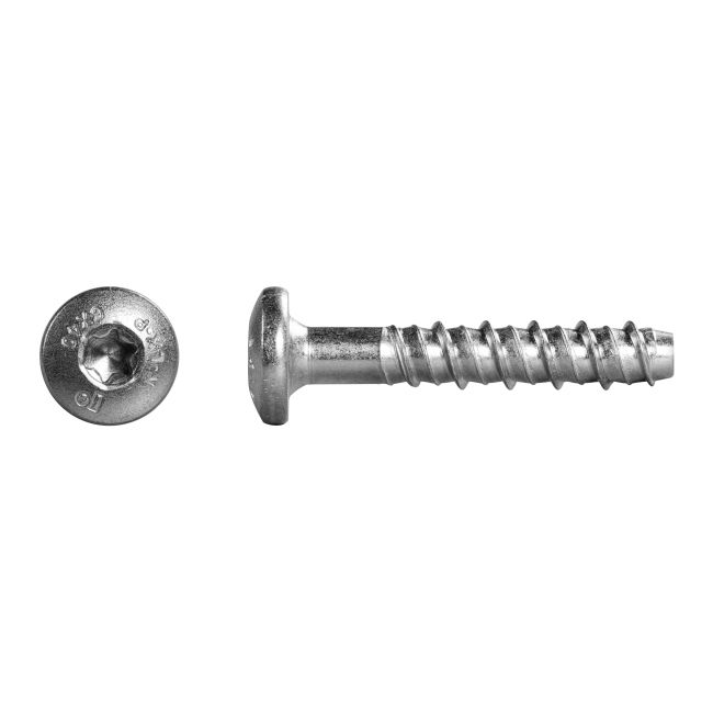 Wkręt do betonu R-LX Rawlplug M6 x 40 mm z łbem soczewkowym 10 szt.