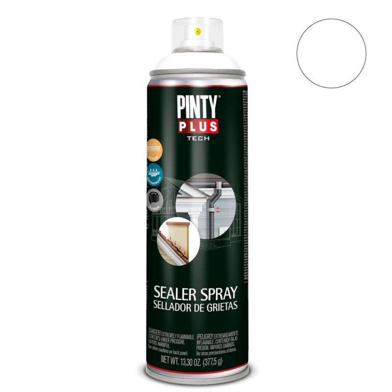 Uszczelniacz gumowy na przecieki w spray Pintyplus Tech Sealer biały 0.5l