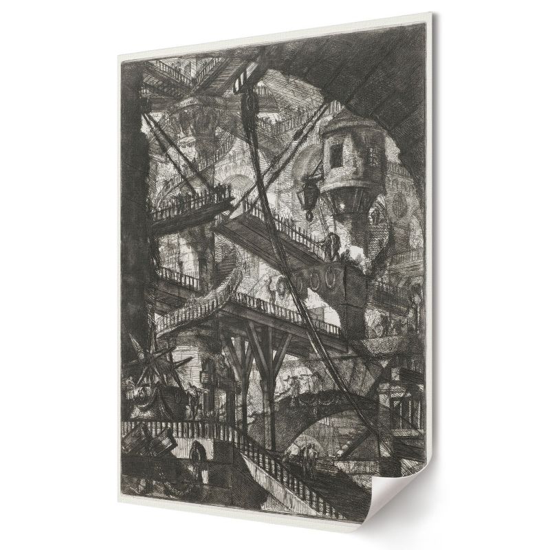 Plakat canvas Wallfluent Format A4 Most zwodzony Artysta Giovanni Battista Piranesi 1 szt.