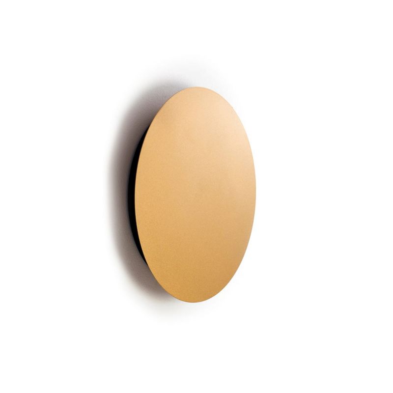 Kinkiet ścienny Nowodvorski Lighting Ring mosiądz-złoty-czarny okrągły LED 10W 3000K 130lm IP20 wym: 25 x 25 cm - 1 szt.