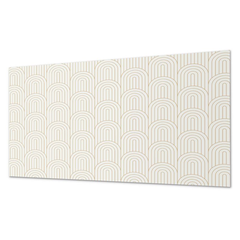 Ścienne Kafelki PCV ArtPrintCave 60x30 cm Wzór łuków na tle 6 szt.