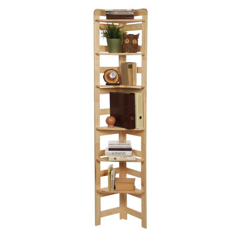 Regał modułowy MODO24 z pełnymi półkami 39 x 35 x 34 cm moduł 4 naturalny 1 szt.