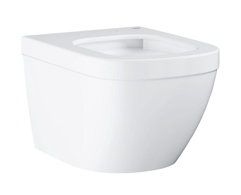 Miska wc wisząca Grohe Euro Ceramic bez kołnierza spir. spłukiwanie biała 1 szt.
