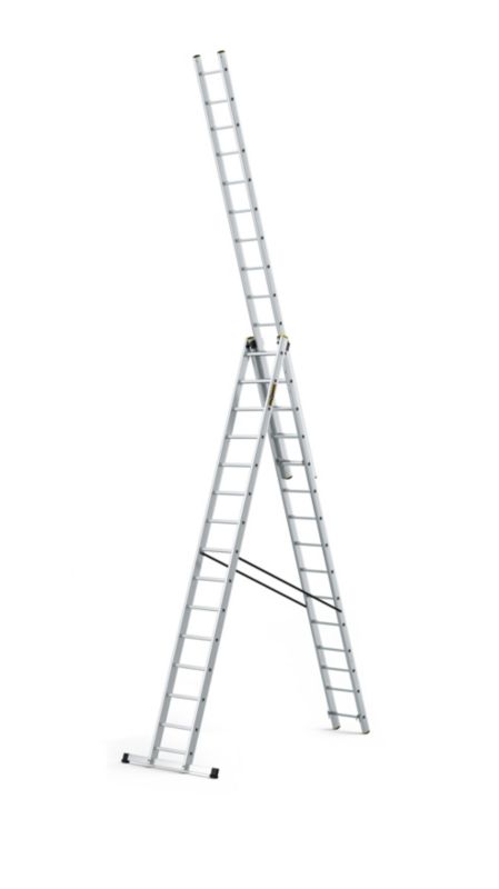 Drabina aluminiowa wielofunkcyjna DRABEST 3x15 stopni profesjonalna 1 szt.