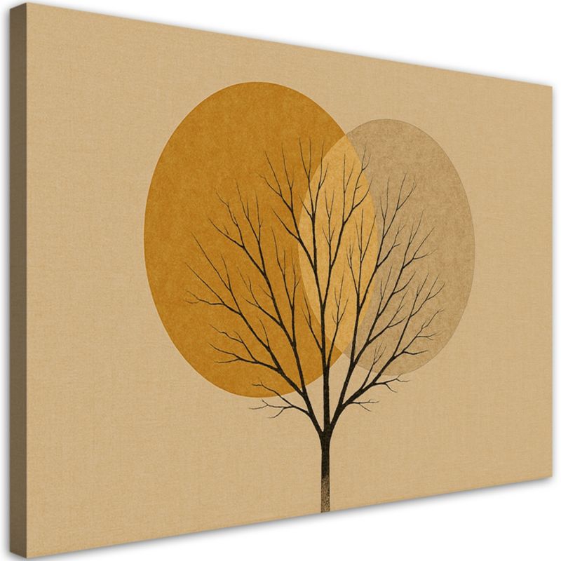 Obraz Feeby Japandi Drzewo Abstrakcja 120x80cm 1szt