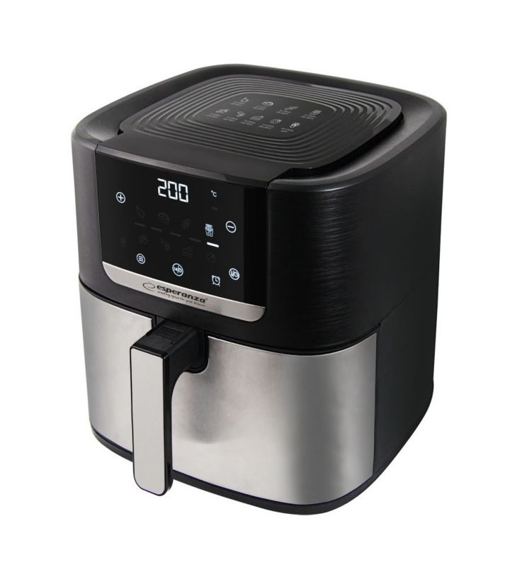 Airfryer Esperanza Pollo Fritto EKA004 8L czarny/inox 1700W 1 szt.