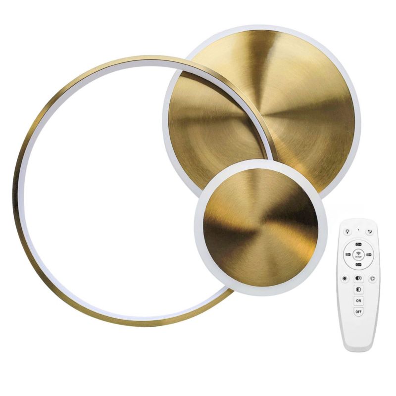 Lampa Sufitowa Toolight APP1711-C Złoty Szczotkowany 1Szt