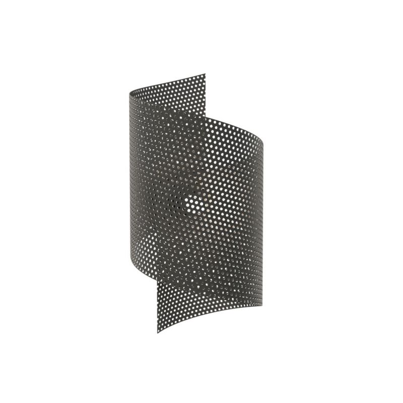 Kinkiet ścienny Emibig Spiral czarny styl nowoczesny 1 x G9 x 8W IP20 wym: 29 x 17 x 17 cm - 1 szt.