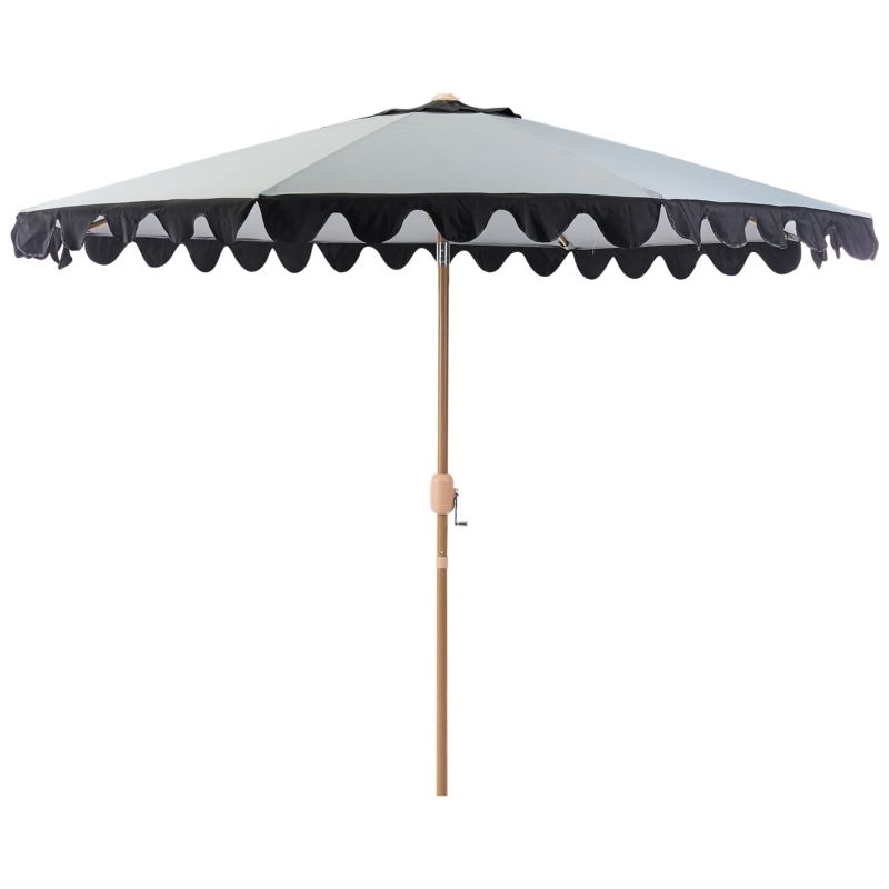 Parasol ogrodowy 270 cm Isolotto Szary 1 szt.