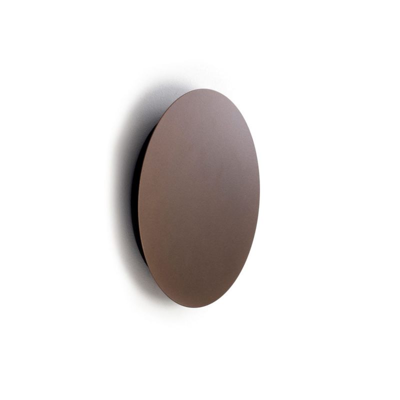 Kinkiet ścienny Nowodvorski Lighting Ring brązowo-czarny LED 10W 3000K 130lm IP20 wym: 25 x 25 cm - 1 szt.