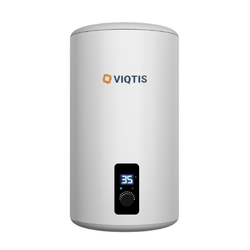 Bojler elektryczny emaliowany, z wyświetlaczem, VIQTIS, 2kW, 50l, 1szt.