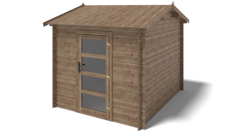 Domek ogrodowy ALTANKA 7,50 m2 - 2,50x3 m - 28 mm, drewniany, impregnowany, 1szt.