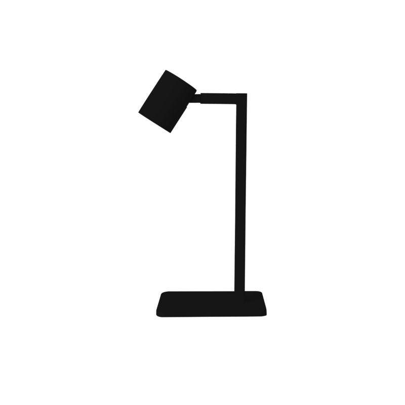 Lampa biurkowa Light Prestige Snow czarna 1 x GU10 x 50W IP20 wym: 34.8 x 14 x 17 cm metal - 1 szt.