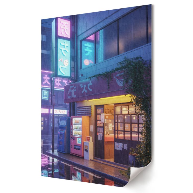 Plakat canvas Wallfluent Format A3 Miejski pejzaż Artysta Front 1 szt.