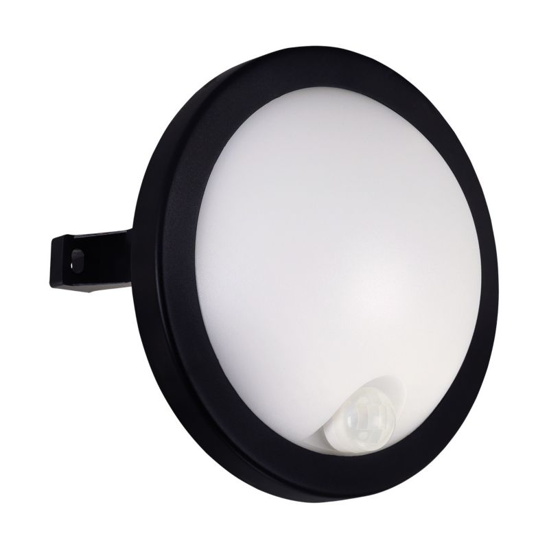 Kinkiet ścienny zewnętrzny Struhm Tryton czarno-biały LED 11W 4100K 870lm IP54 wym: 8 x 17,2 x 15 cm tworzywo sztuczne - 1 szt.