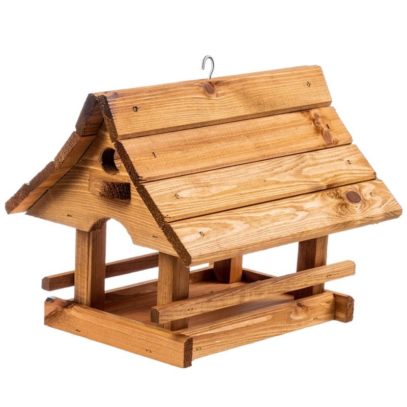 Karmnik dla ptaków KADAX domek naturalny 30 x 25 cm 1 szt.