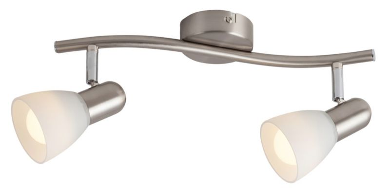 Spot Rabalux Soma chrom satynowany-biały 2 x E14 x 40W IP20 wym: 8 x 35 x 8 cm - 1 szt.