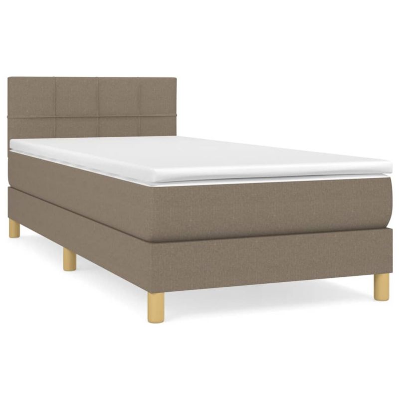 Łóżko kontynentalne WaszeMeble 90x200 Brązowe WM-3140589 1 szt.
