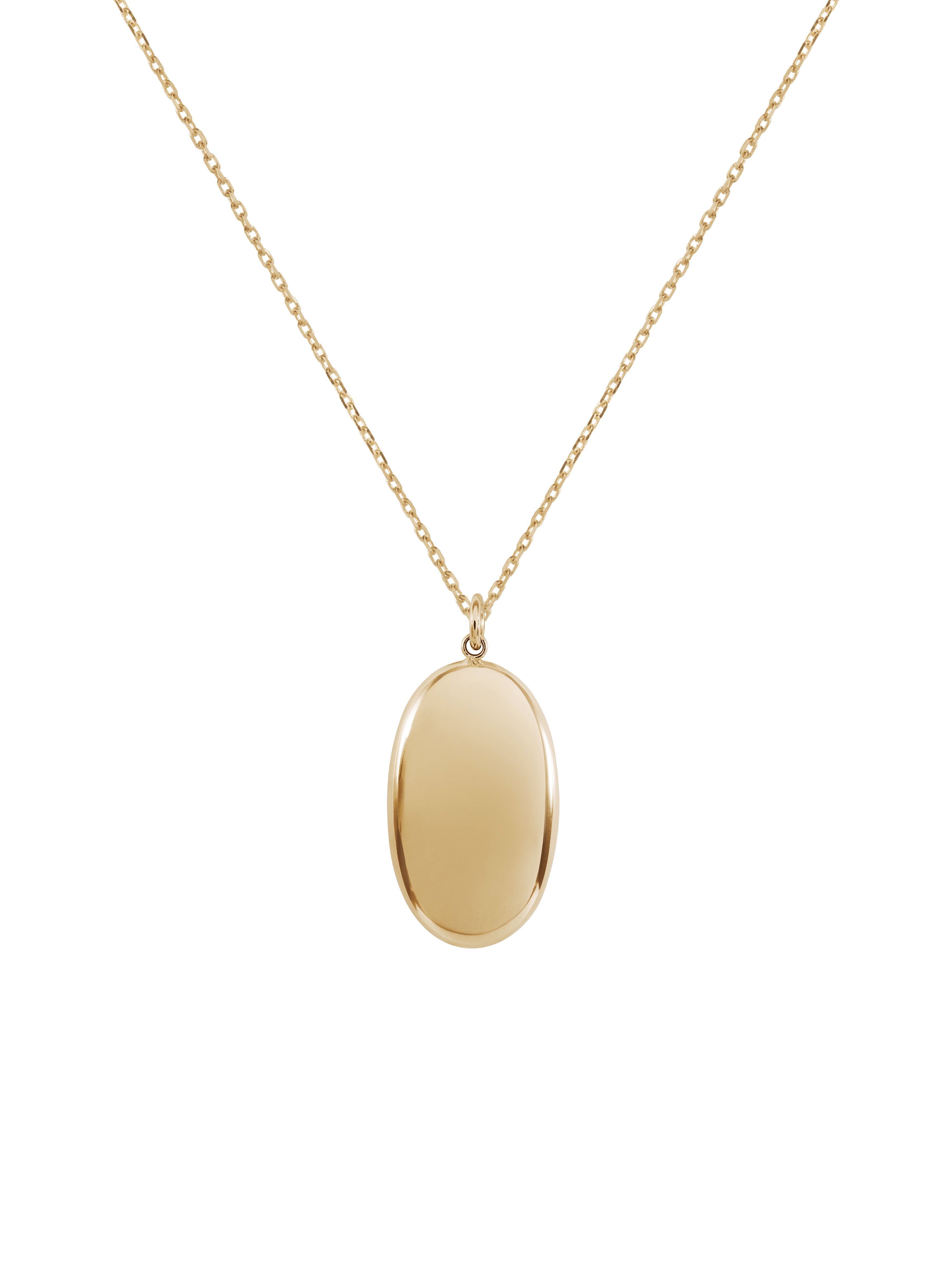 Tempesta Necklace N°2 - naszyjnik z owalnym medalionem, 50