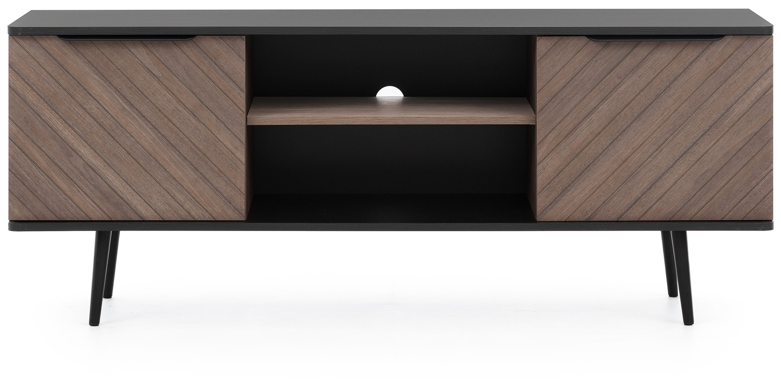 Szafka RTV pod telewizor 150 cm PULSE cichy domyk