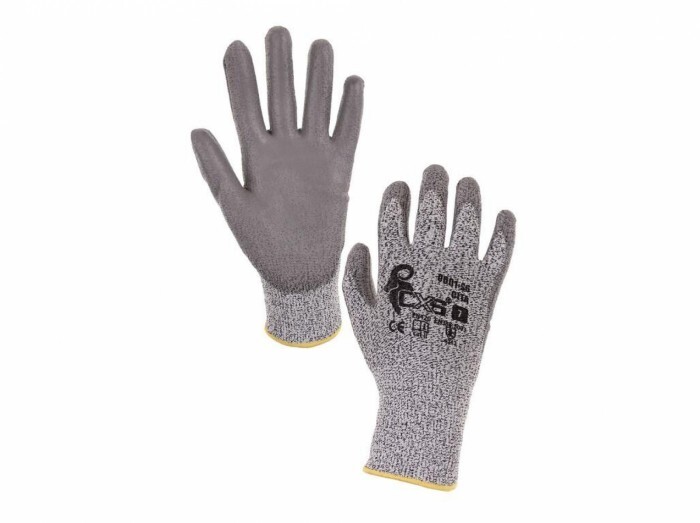 Rękawice antyprzecięciowe Canis Safety CXS CITA, rozmiar 7, szary