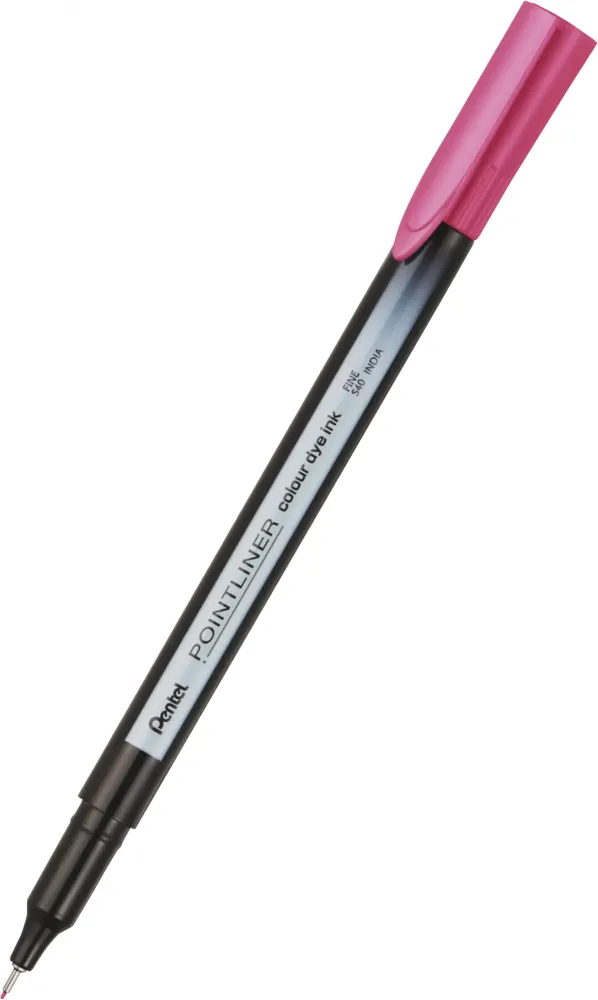 Cienkopis Pentel Pointliner Colour, różowy