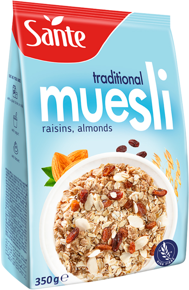 Musli Sante, tradycyjne, 350g