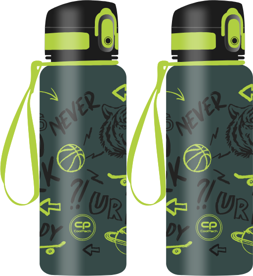 2x Bidon CoolPack Brisk Mini, 400ml, Tiger