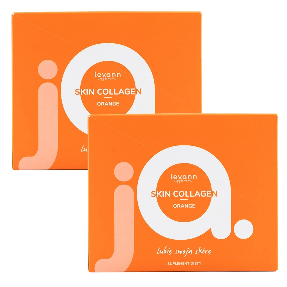 Levann "jA" Skin Collagen Pomarańcza, 30 saszetek x2