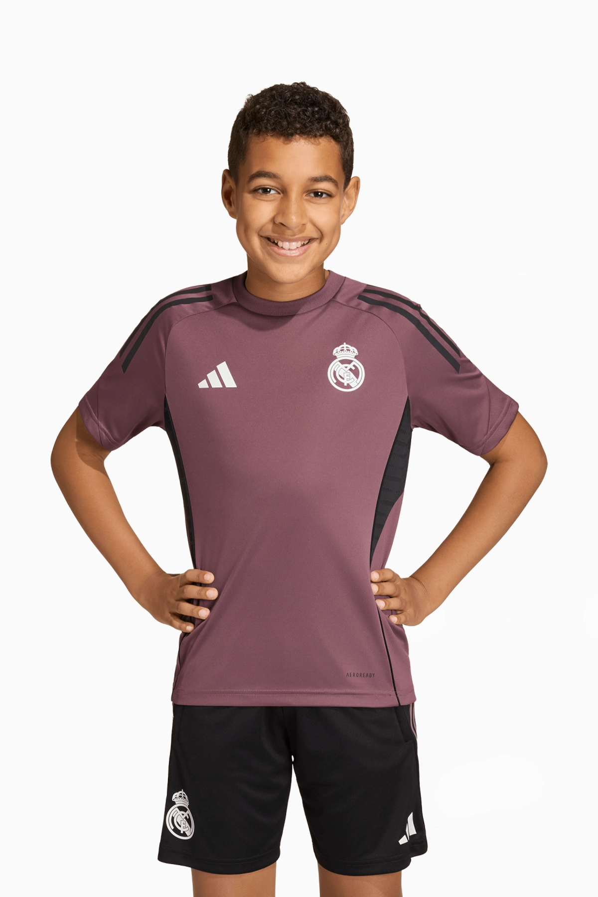 Koszulka adidas Real Madryt 25/26 Competition Training Junior - Bordowy