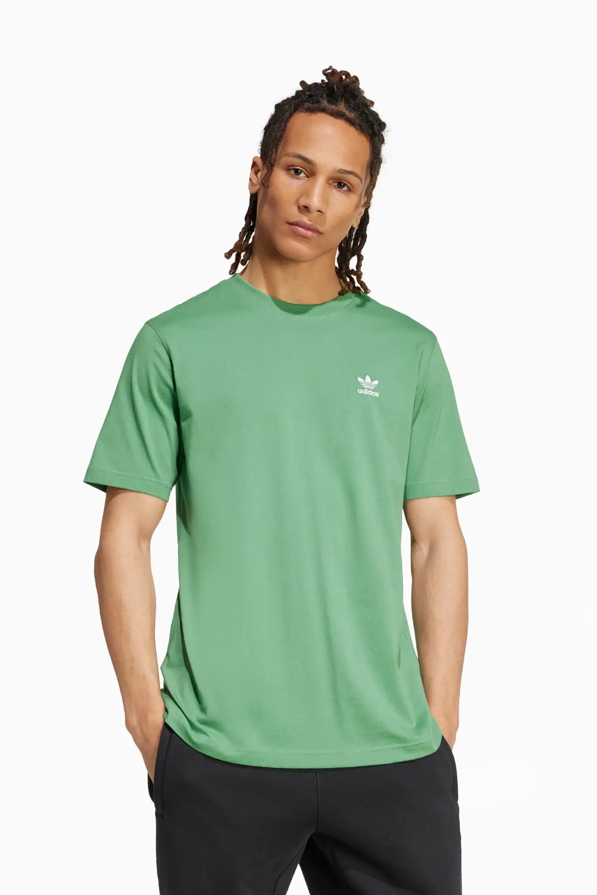 Koszulka adidas Trefoil Essentials - Zielony