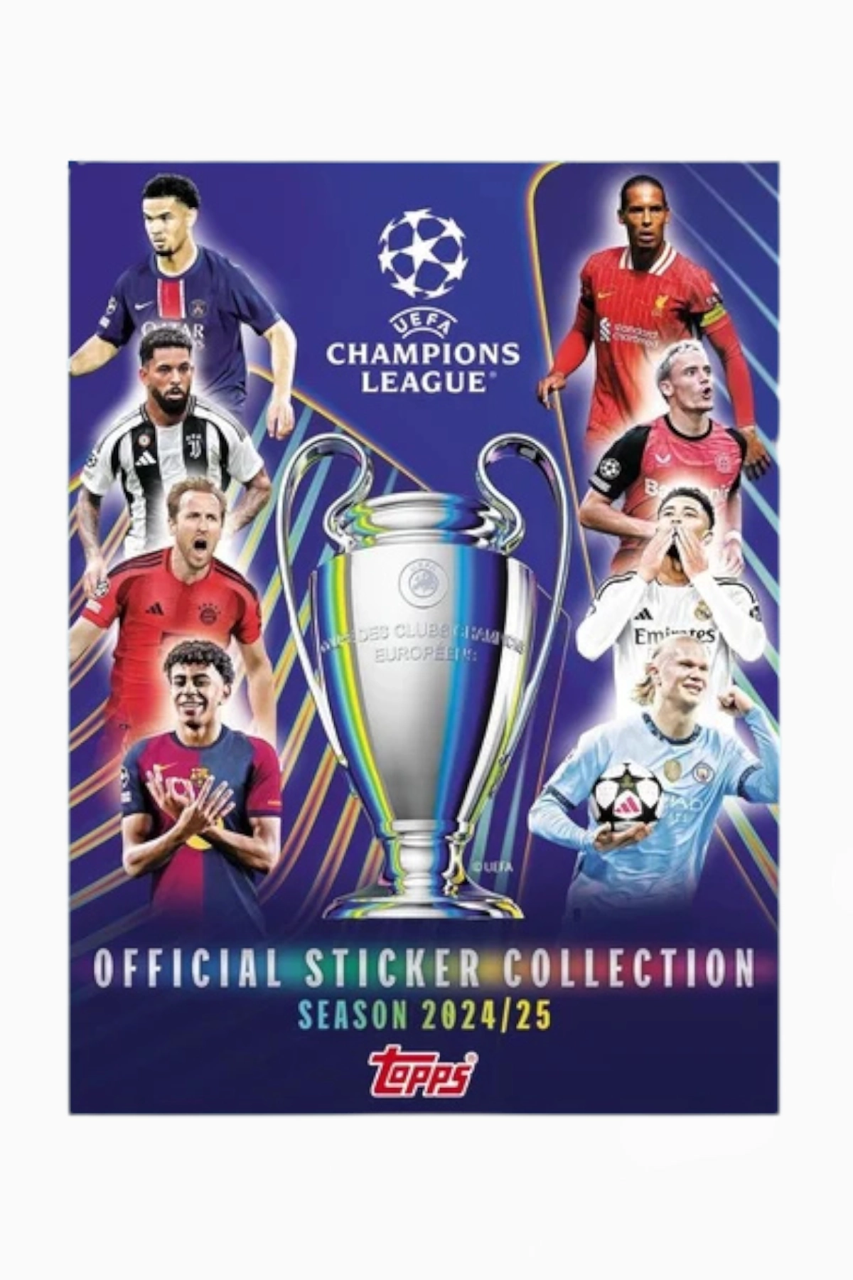Saszetka z naklejkami Topps UEFA Champions League 24/25