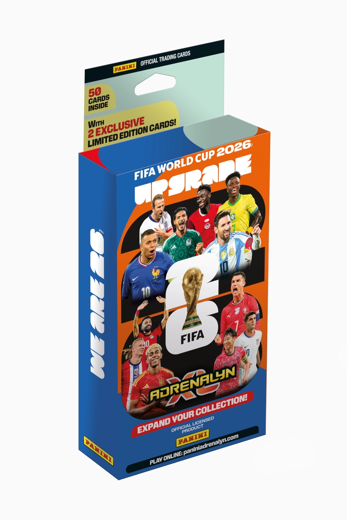 Karty Panini FIFA World Cup 2026 Adrenalyn XL Upgrade