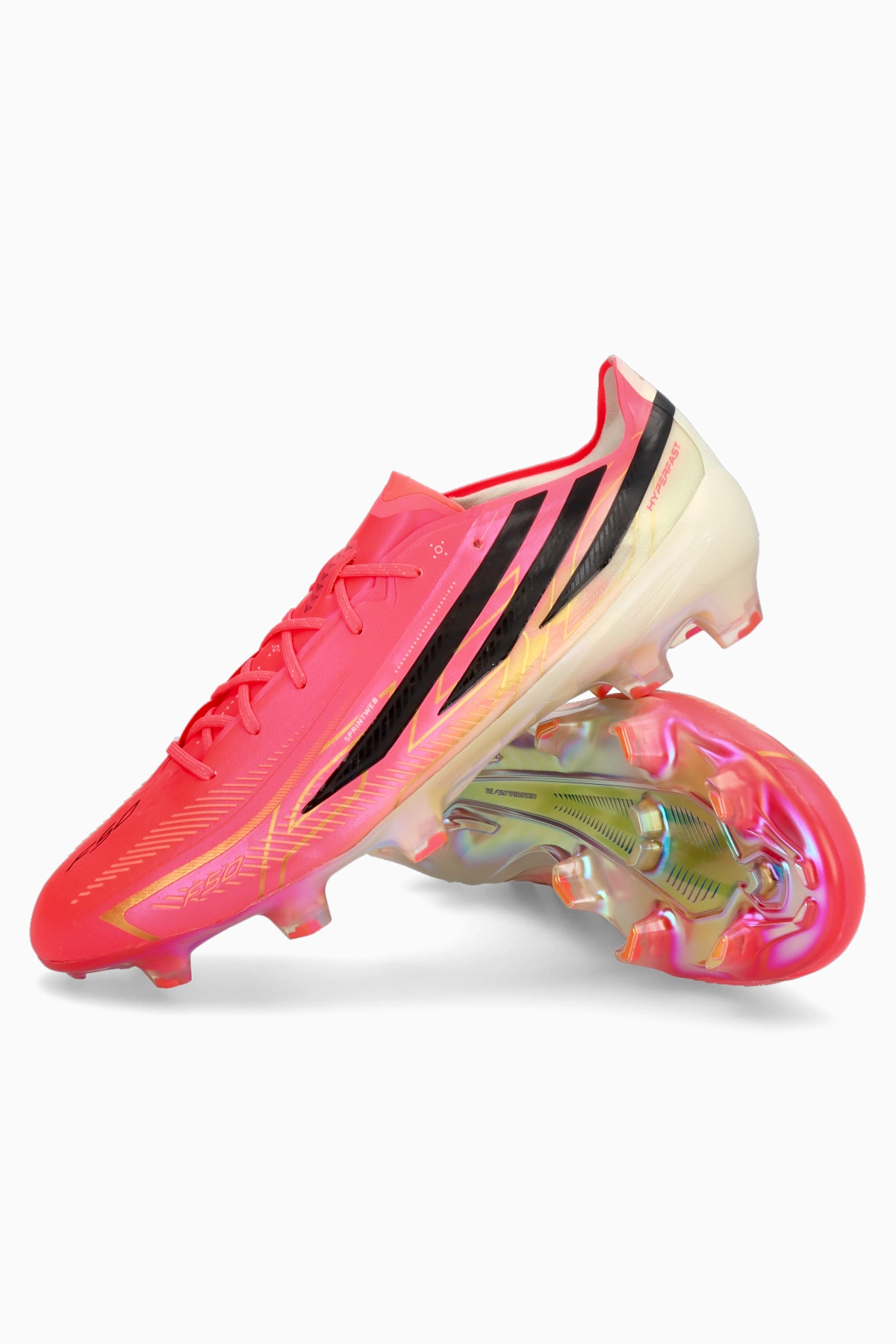 Korki adidas F50 Elite Hyperfast FG - Różowy