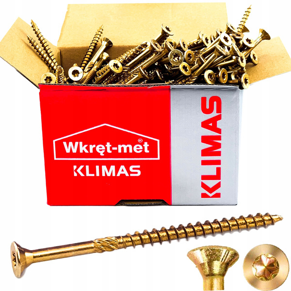 Wkręty ciesielskie do drewna 4x50 TORX 300 szt