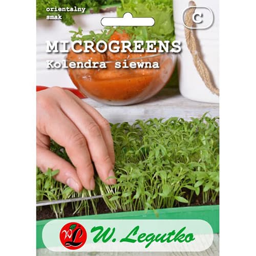 1 szt, Microgreen - Blattkoriander - Samen: Ilość w opakowaniu: 4 g