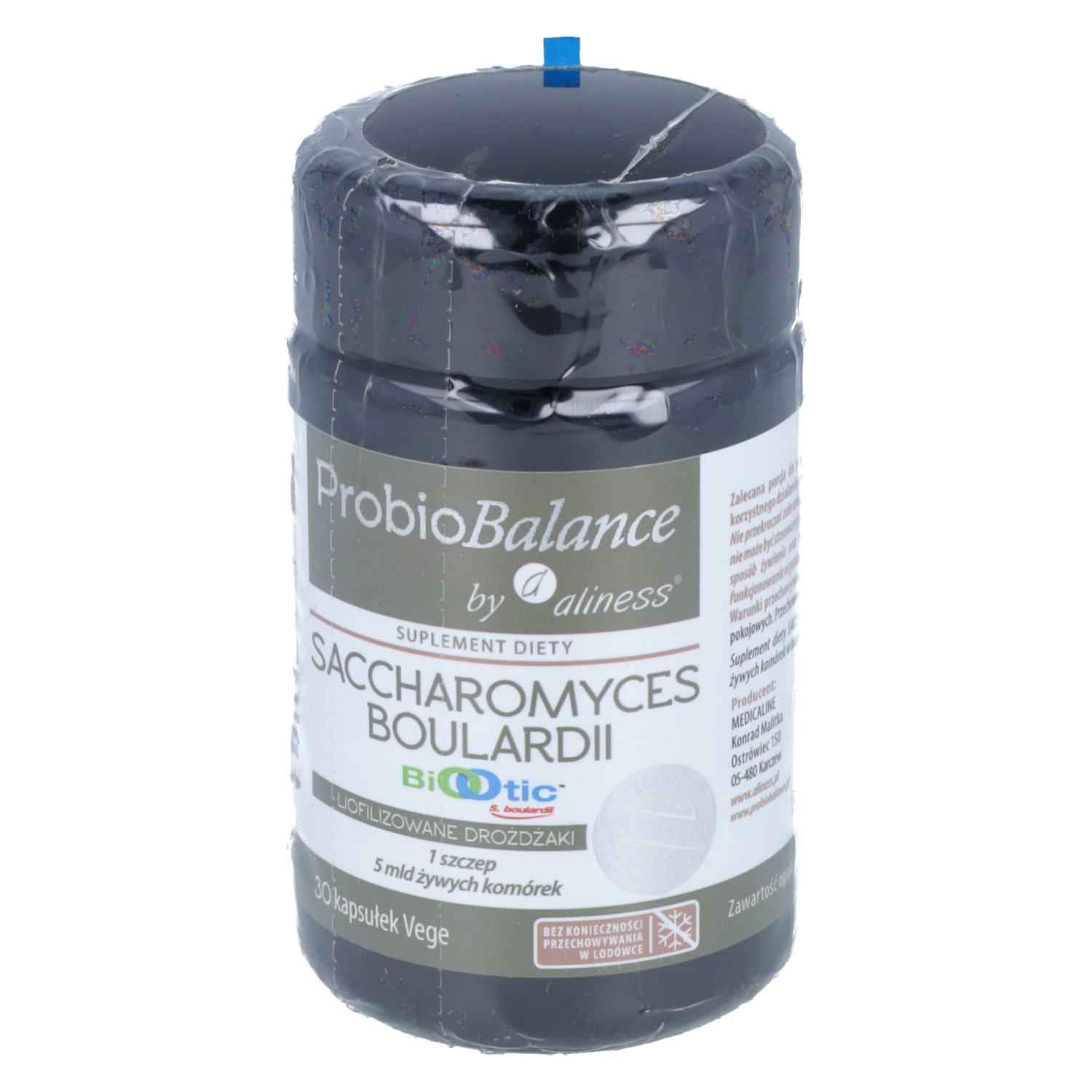 Aliness probiobalance saccharomyces boulardii, 30 kapsułek