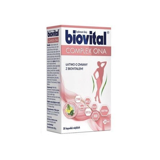 Biovital complex ona, 30 kapsułek