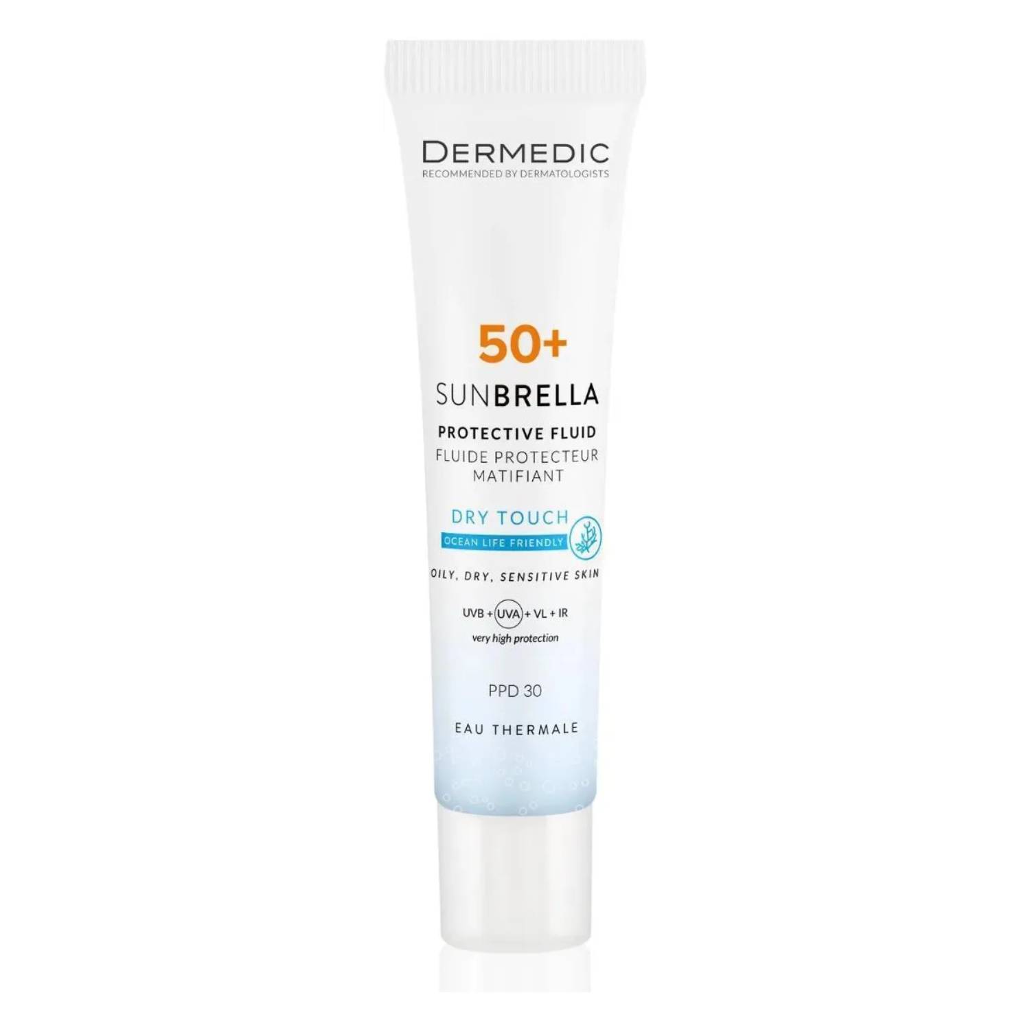 Dermedic sunbrella - matujący krem ochronny spf 50+ ppd 30, 40 ml