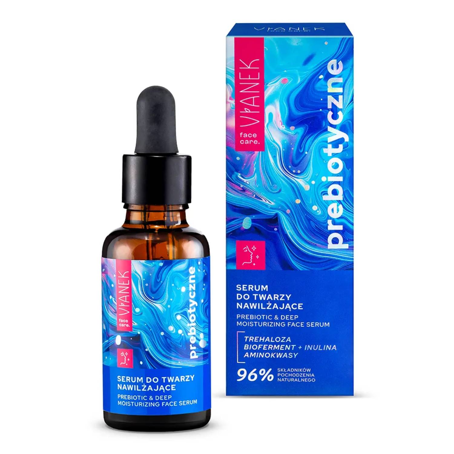 Vianek - serum prebiotyczne nawilżające do twarzy, 30 ml