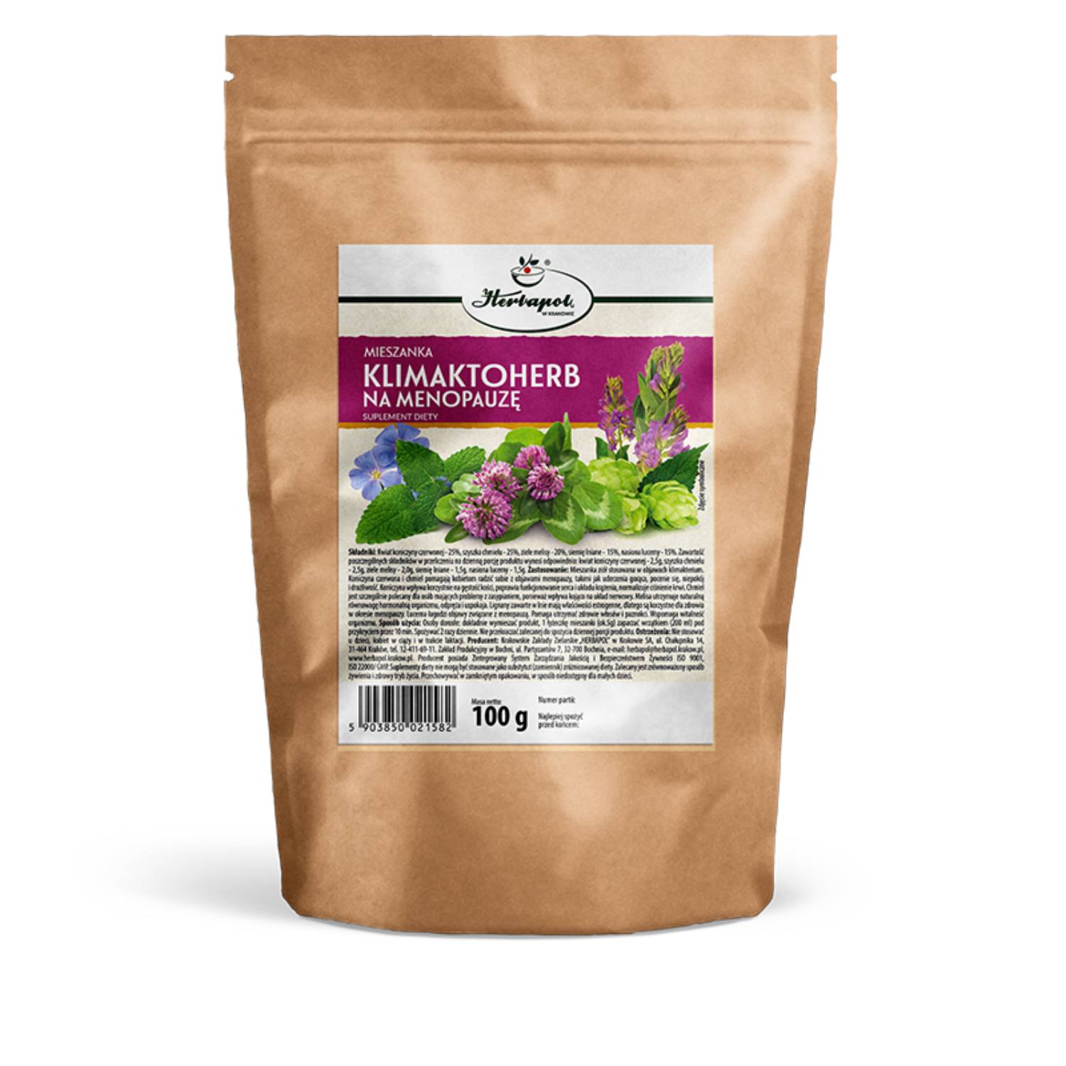 Herbapol kraków, mieszanka klimaktoherb, 100 g