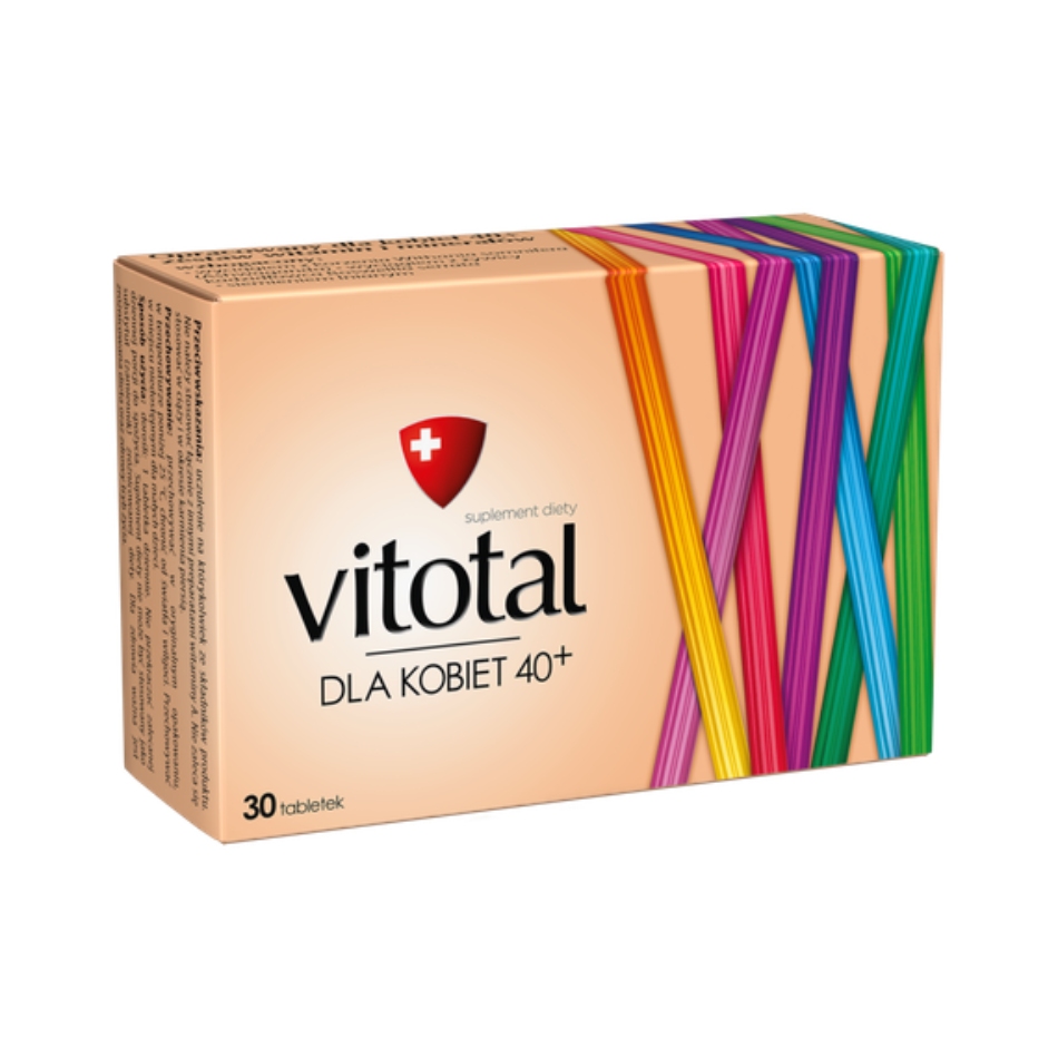 Vitotal dla kobiet 40+, 30 tabletek