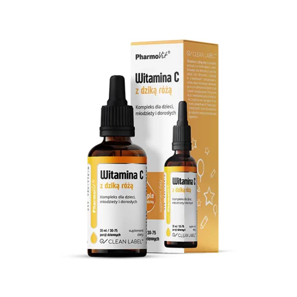 Pharmovit witamina c z dziką różą, 30 ml